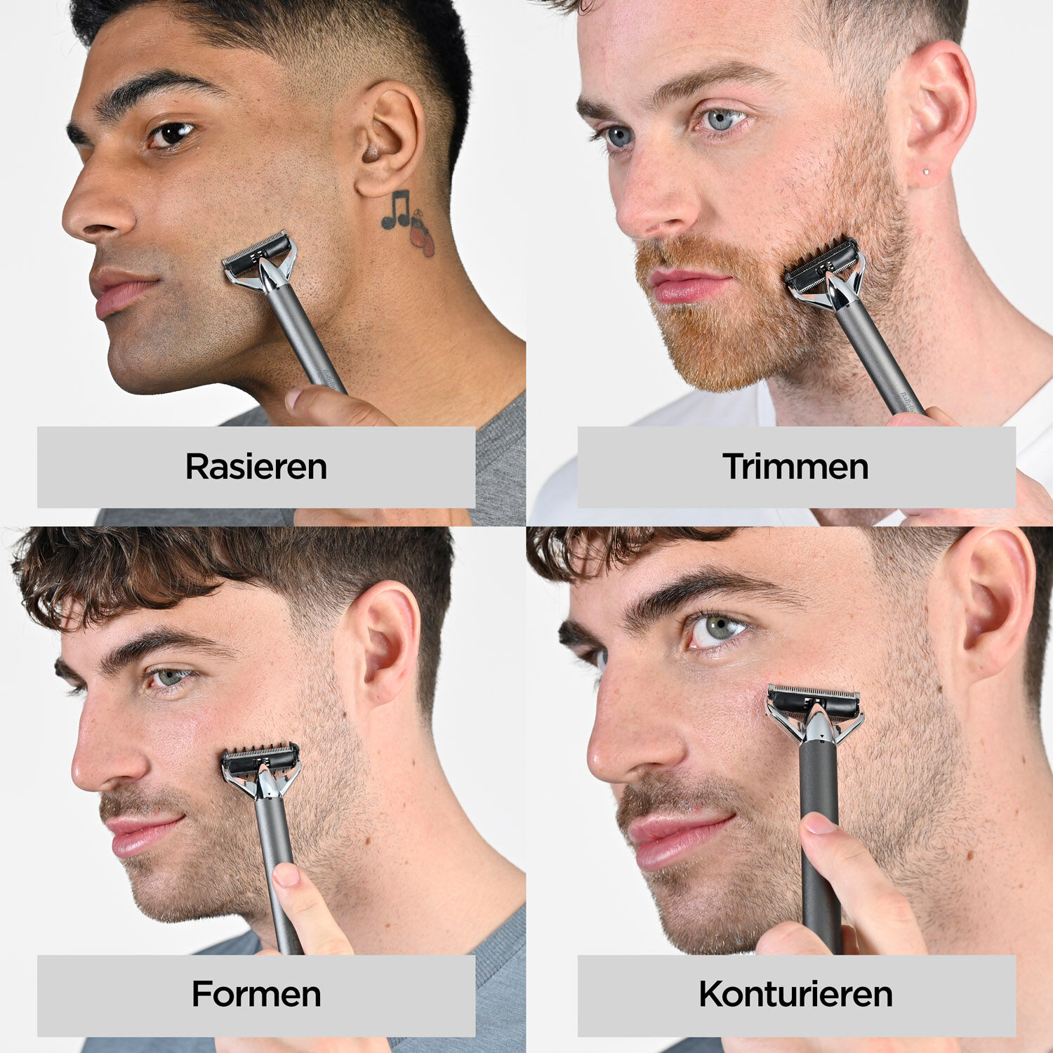 Nass- und Trockenrasur